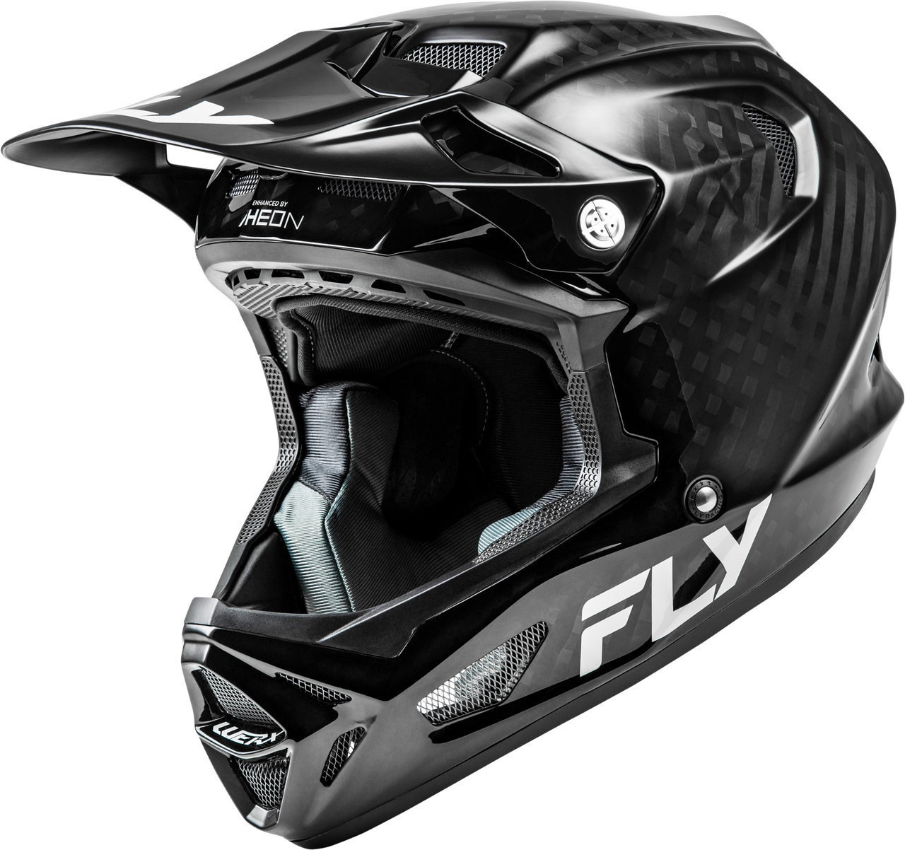 Werx R Carbon Helmet Black Carbon Lg