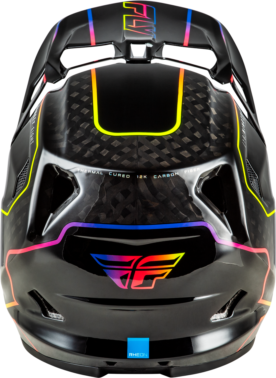 Werx R Flow Carbon Helmet Black Carbon/Black/Multi Md