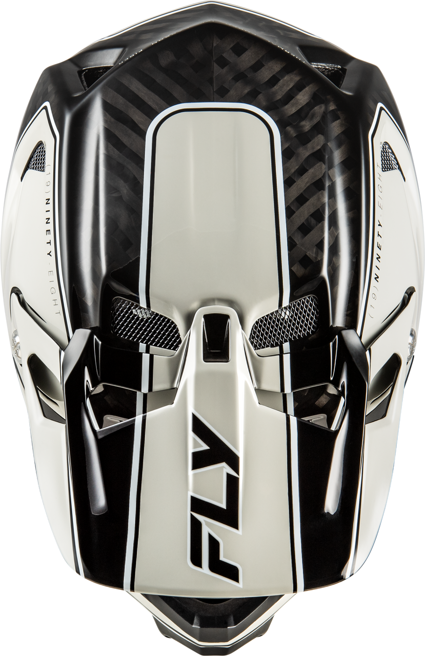 Werx R Flow Carbon Helmet Black Carbon/Grey Lg