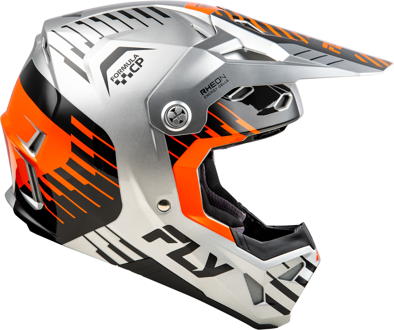Formula Cp Slice Helmet Grey/Orange/Black Sm