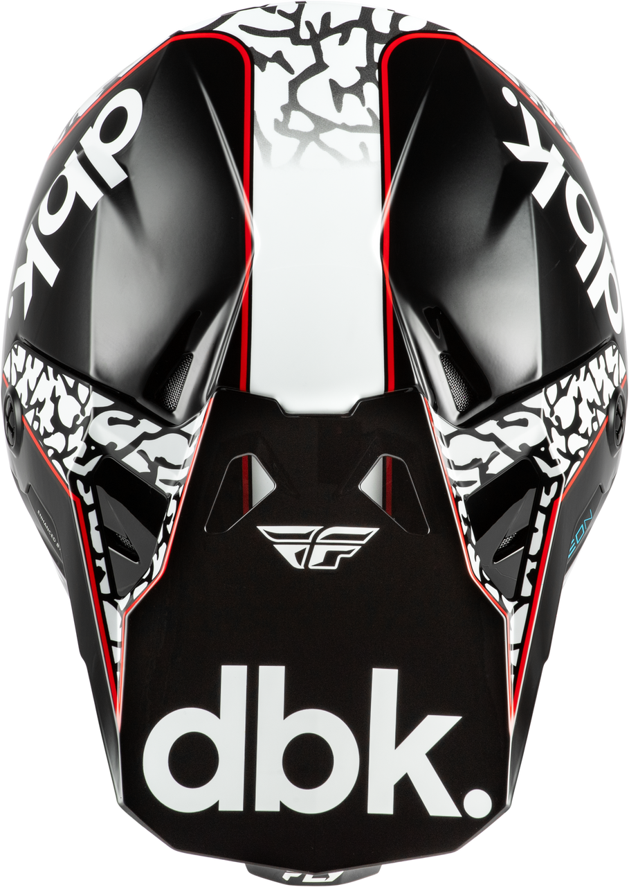 Formula Cp Dbk Helmet Black/White/Red Xs