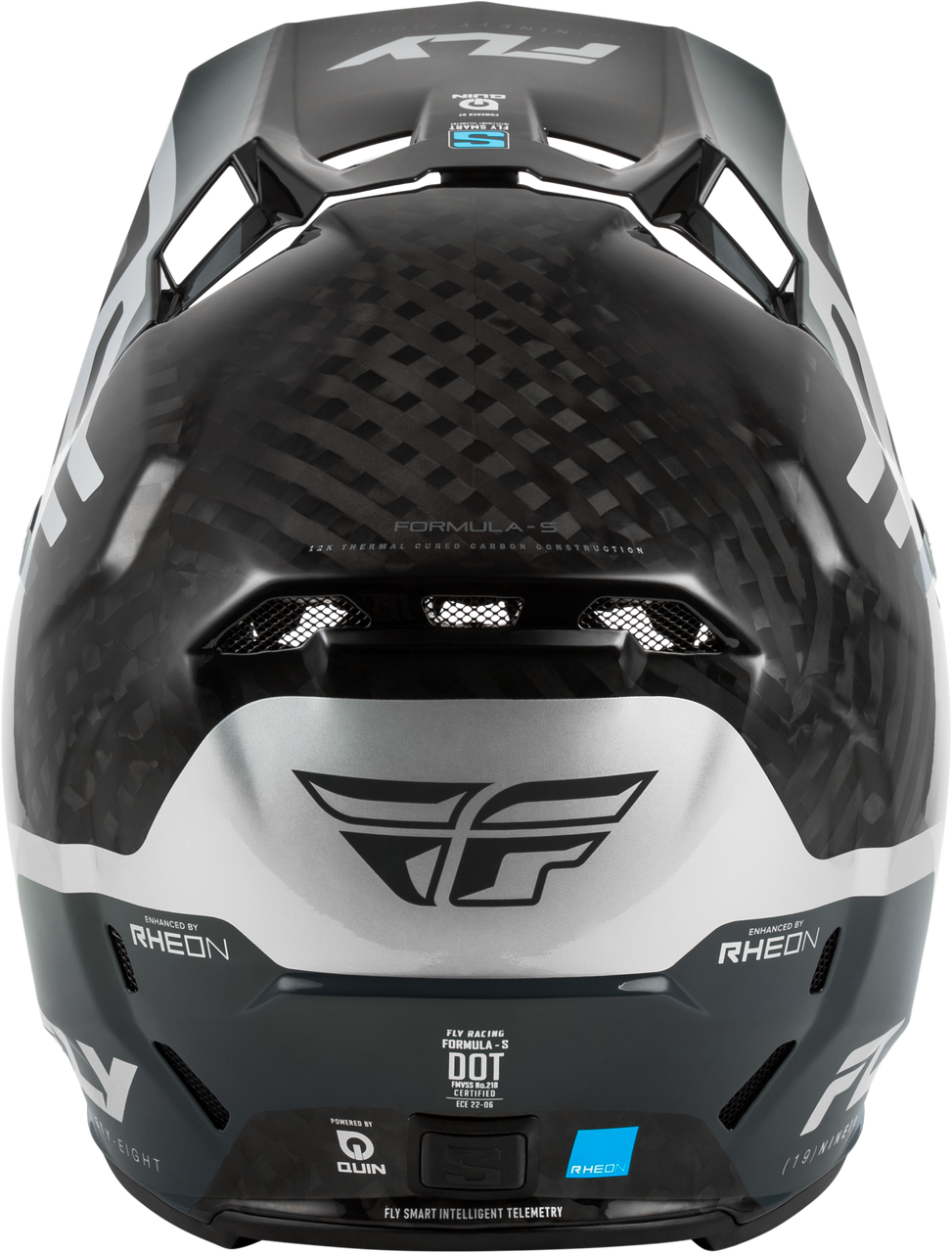 Formula S Carbon Byte Helmet Black Carbon/Grey/Silver Xs