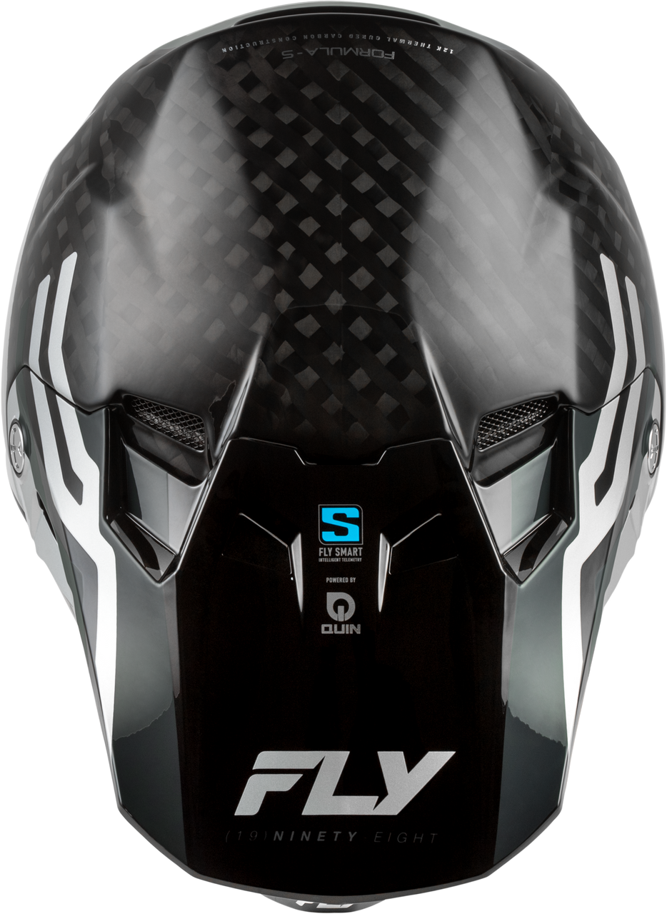 Formula S Carbon Byte Helmet Black Carbon/Grey/Silver Xl