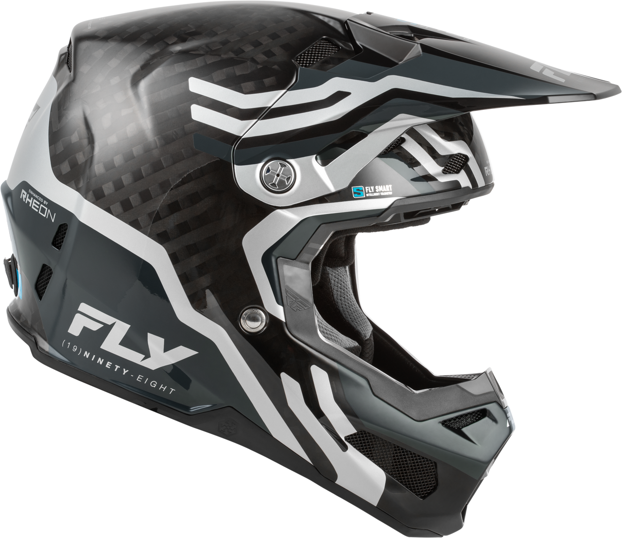 Formula S Carbon Byte Helmet Black Carbon/Grey/Silver Xl