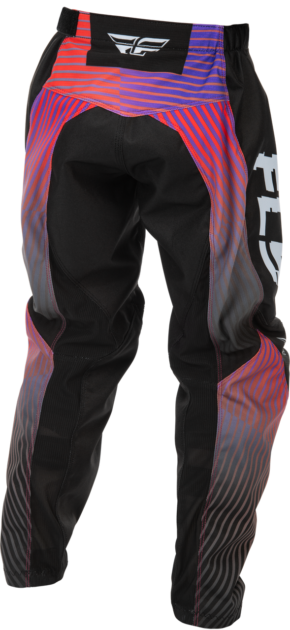 Youth F 16 Pants Black/Red/Purple Sz 26
