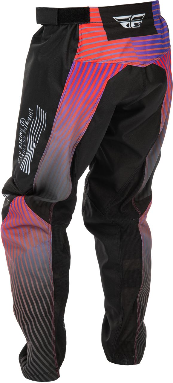 Youth F 16 Pants Black/Red/Purple Sz 22