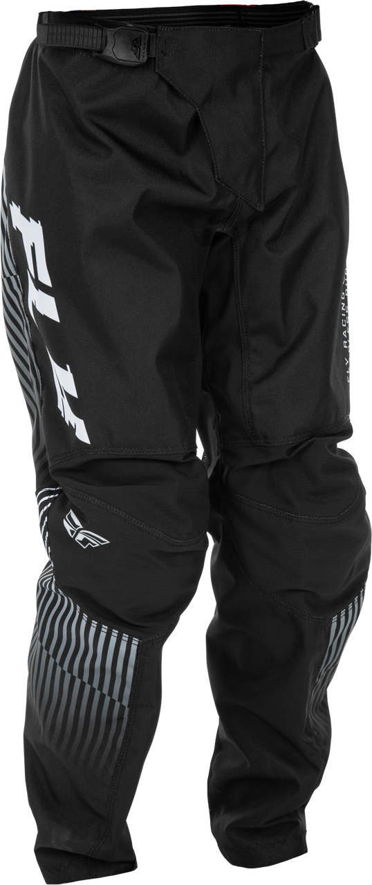Youth F 16 Pants Black/White Sz 18