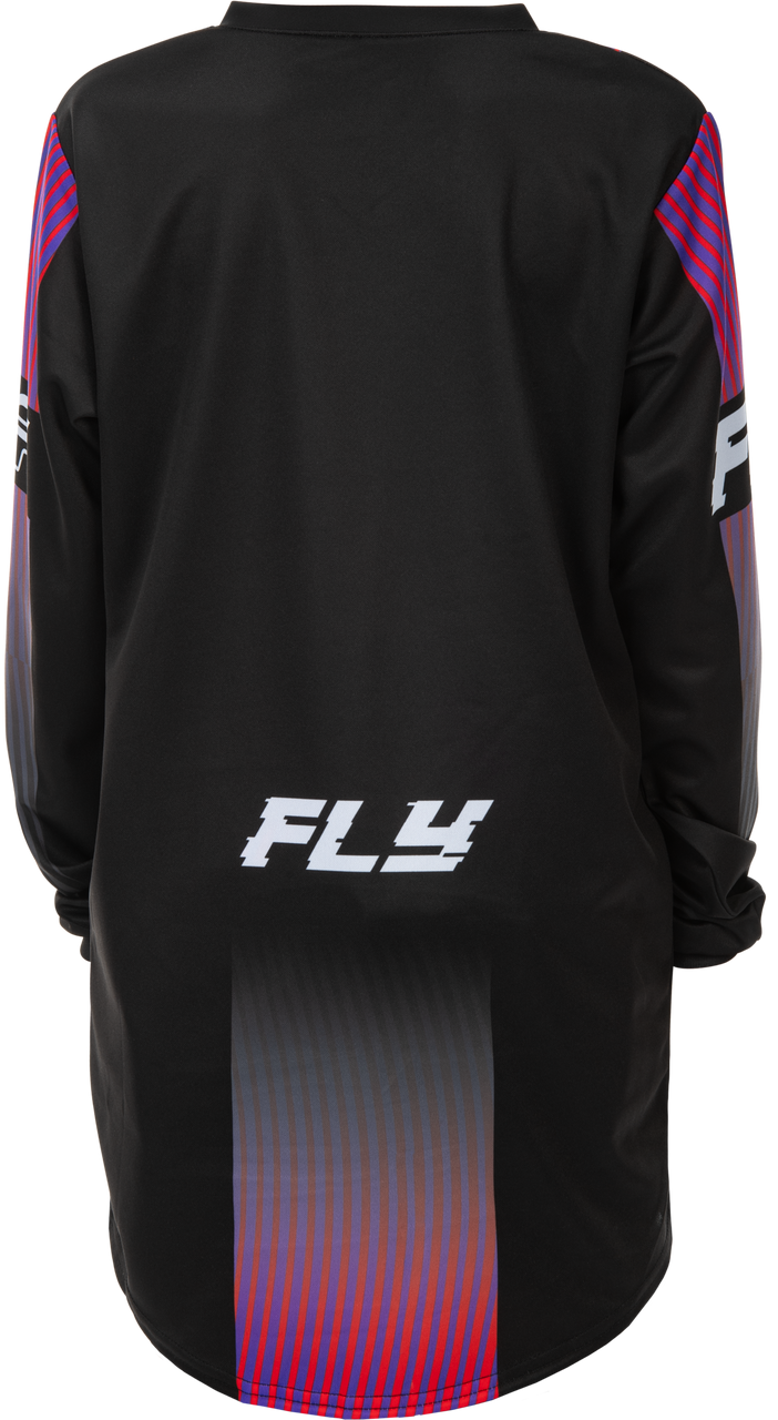 Youth F 16 Jersey Black/Red/Purple Yxl