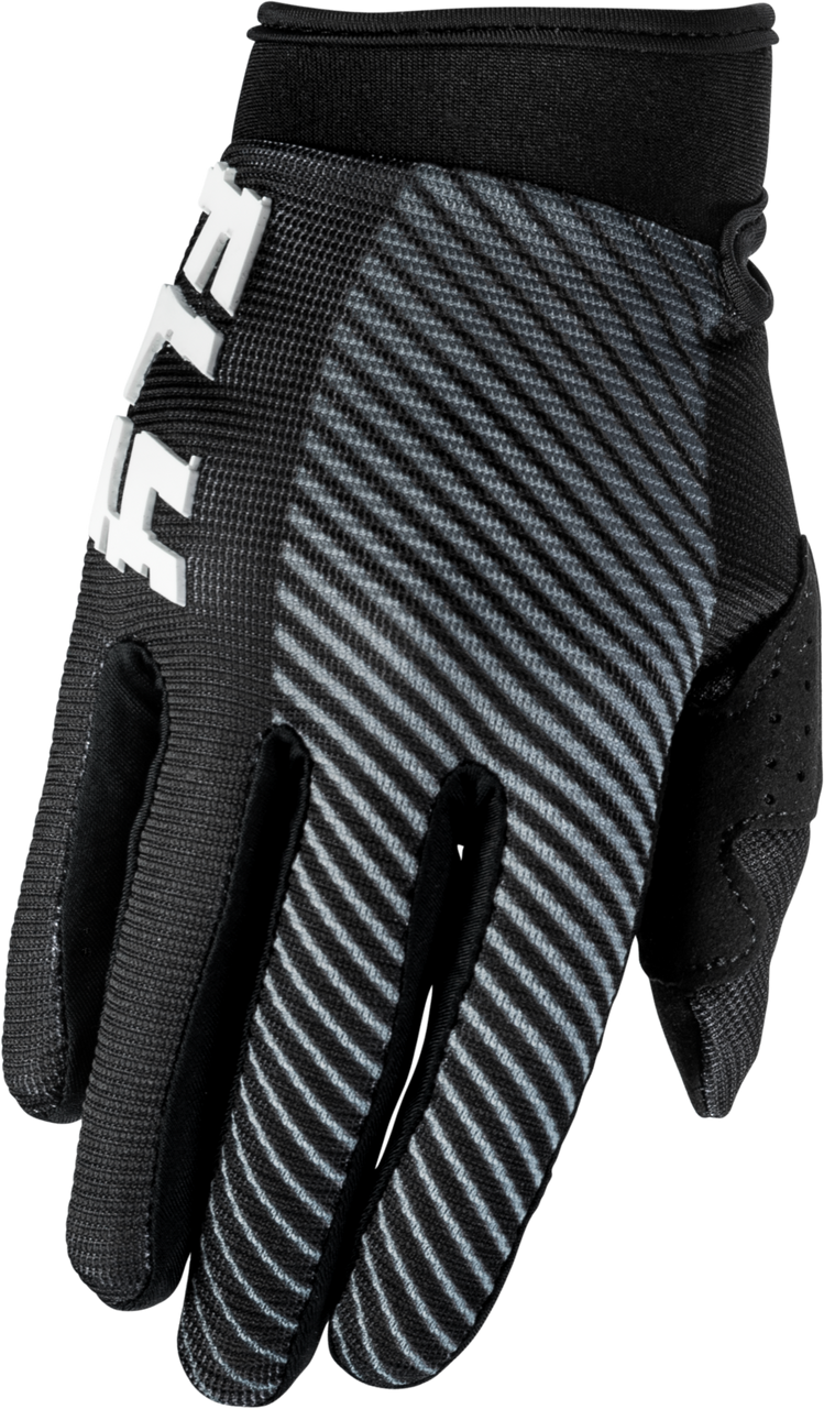 Youth F 16 Gloves Black/White Y3xs