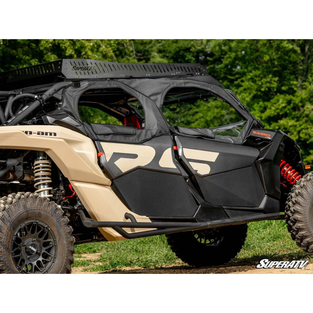 Can Am X3 MAX Primal Soft Cab Enclosure Upper Doors | SuperATV