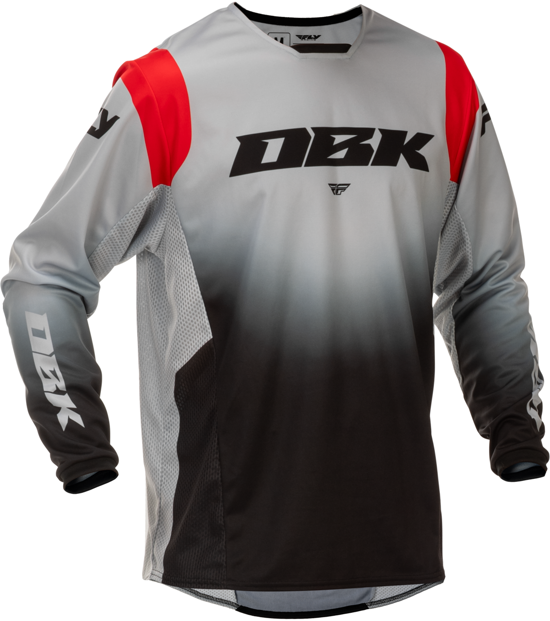 Kinetic Dbk Jersey Grey/Black/Red Md