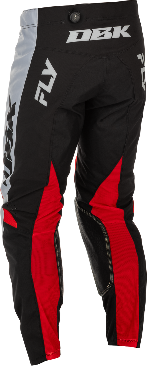 Kinetic Dbk Pants Grey/Black/Red Sz 36