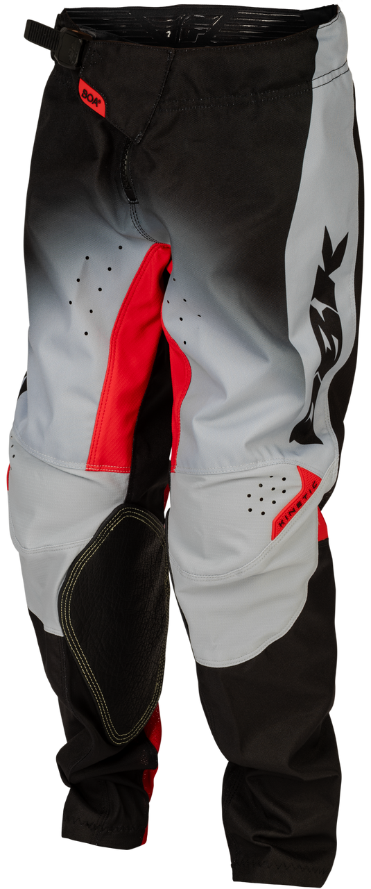 Youth Kinetic Dbk Pants Grey/Black/Red Sz 18