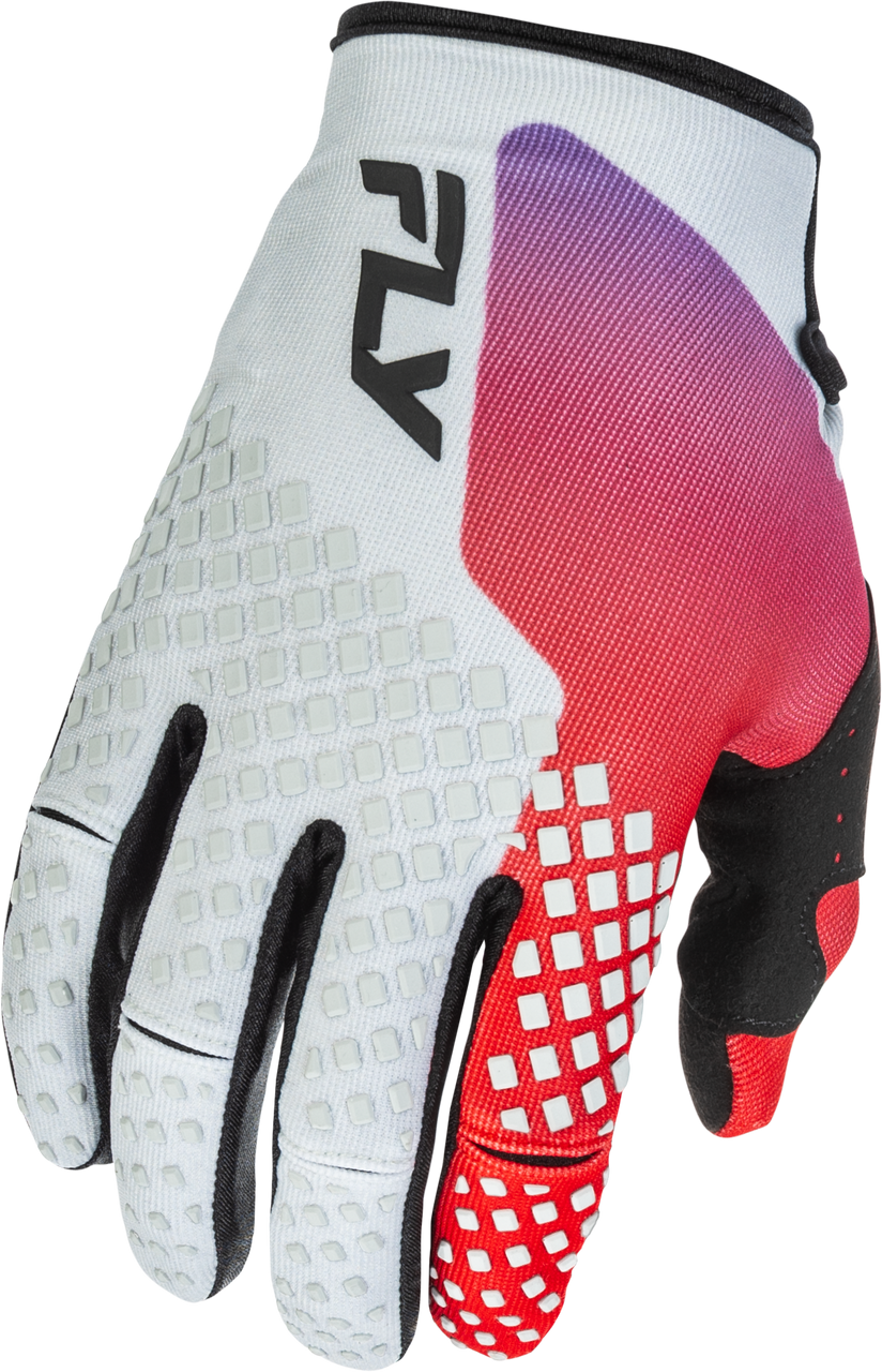 Kinetic Gloves Grey/Red/Purple/Black Sm