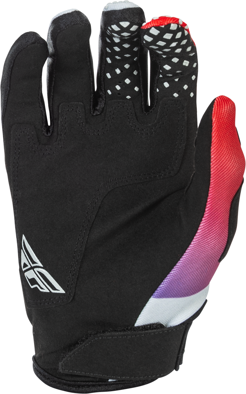 Kinetic Gloves Grey/Red/Purple/Black Sm