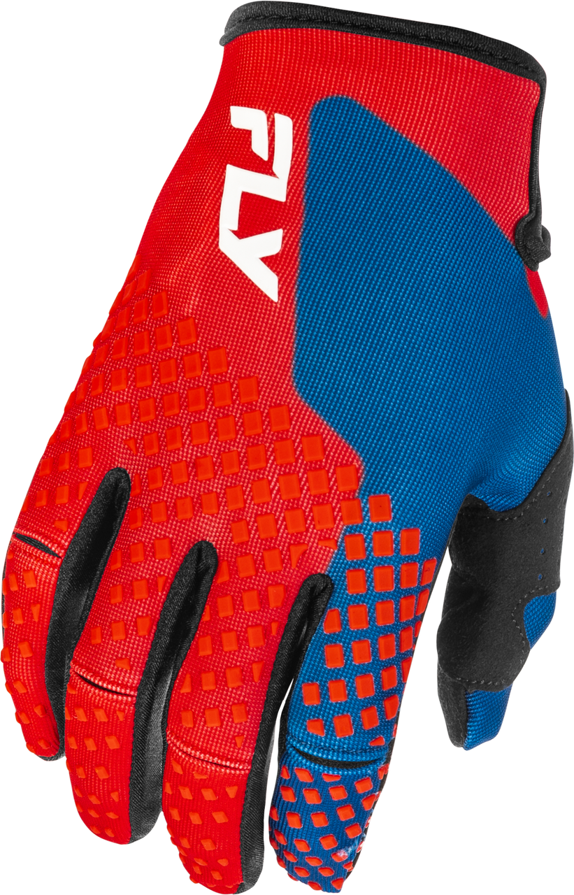 Youth Kinetic Gloves Red/White/Blue Ys