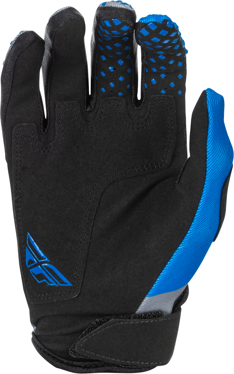 Youth Kinetic Gloves Blue/Grey/Black Ys
