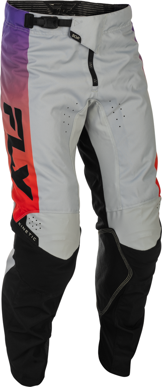 Kinetic Pants Grey/Red/Purple/Black Sz 30