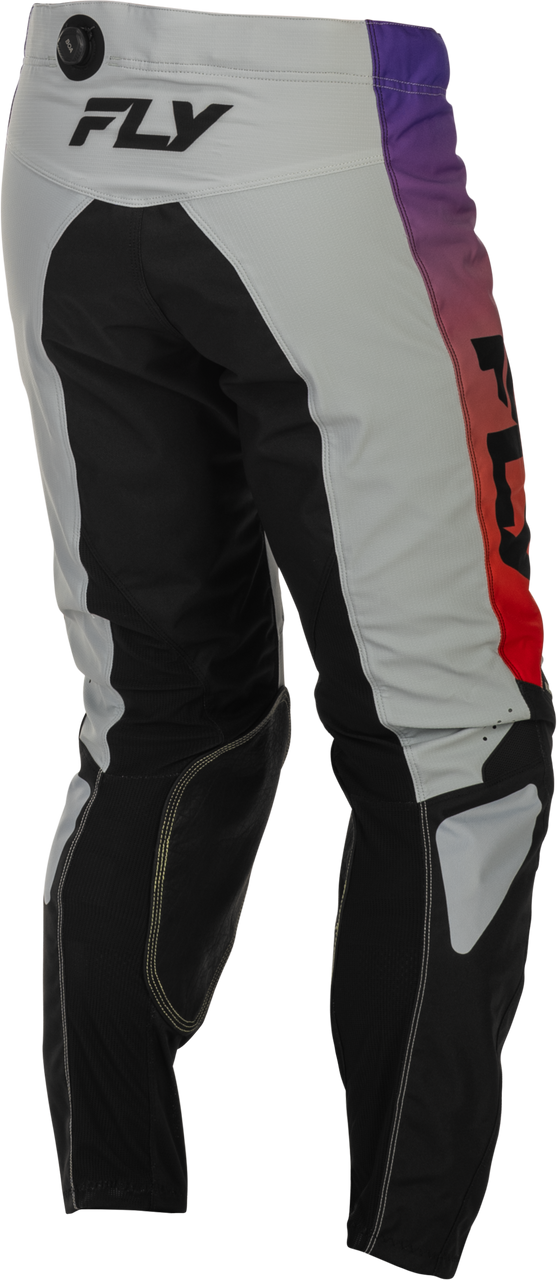 Kinetic Pants Grey/Red/Purple/Black Sz 30