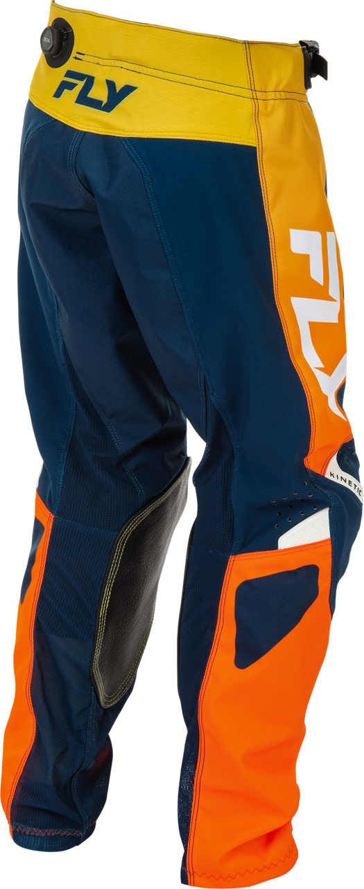 Youth Kinetic Pants Navy/Orange Sz 26