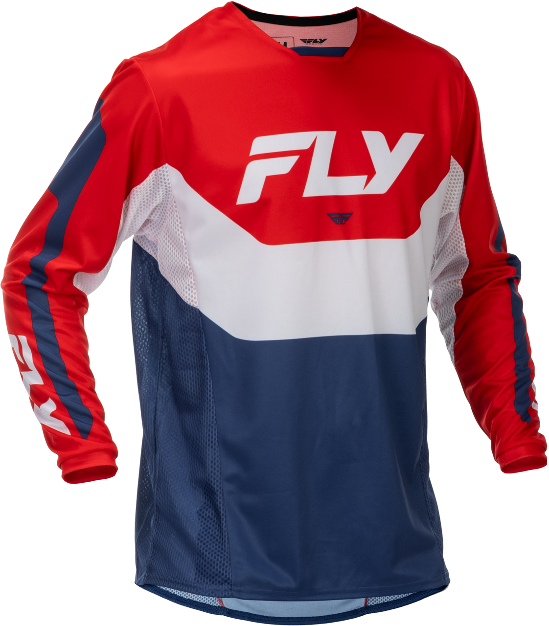 Kinetic Jersey Red/White/Blue Lg