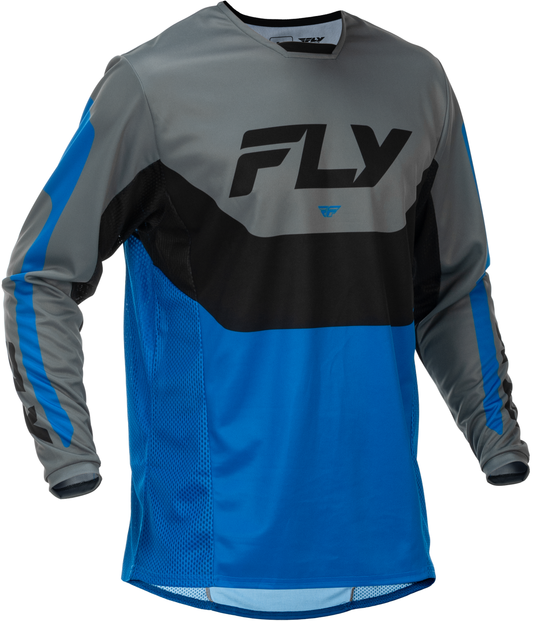 Kinetic Jersey Blue/Grey/Black Lg