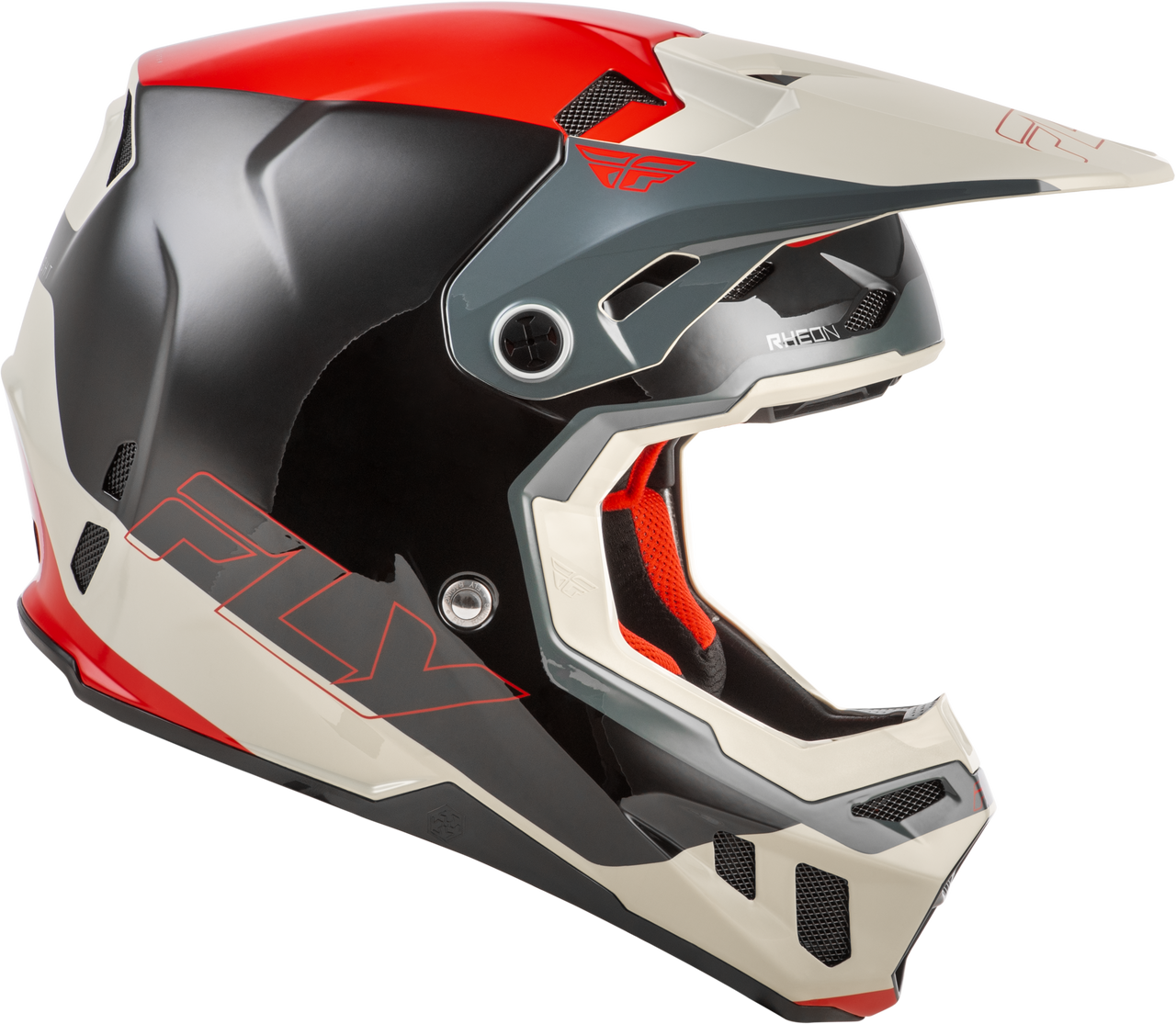 Youth Formula Cc Glide Helmet Black/Red/Grey Yl