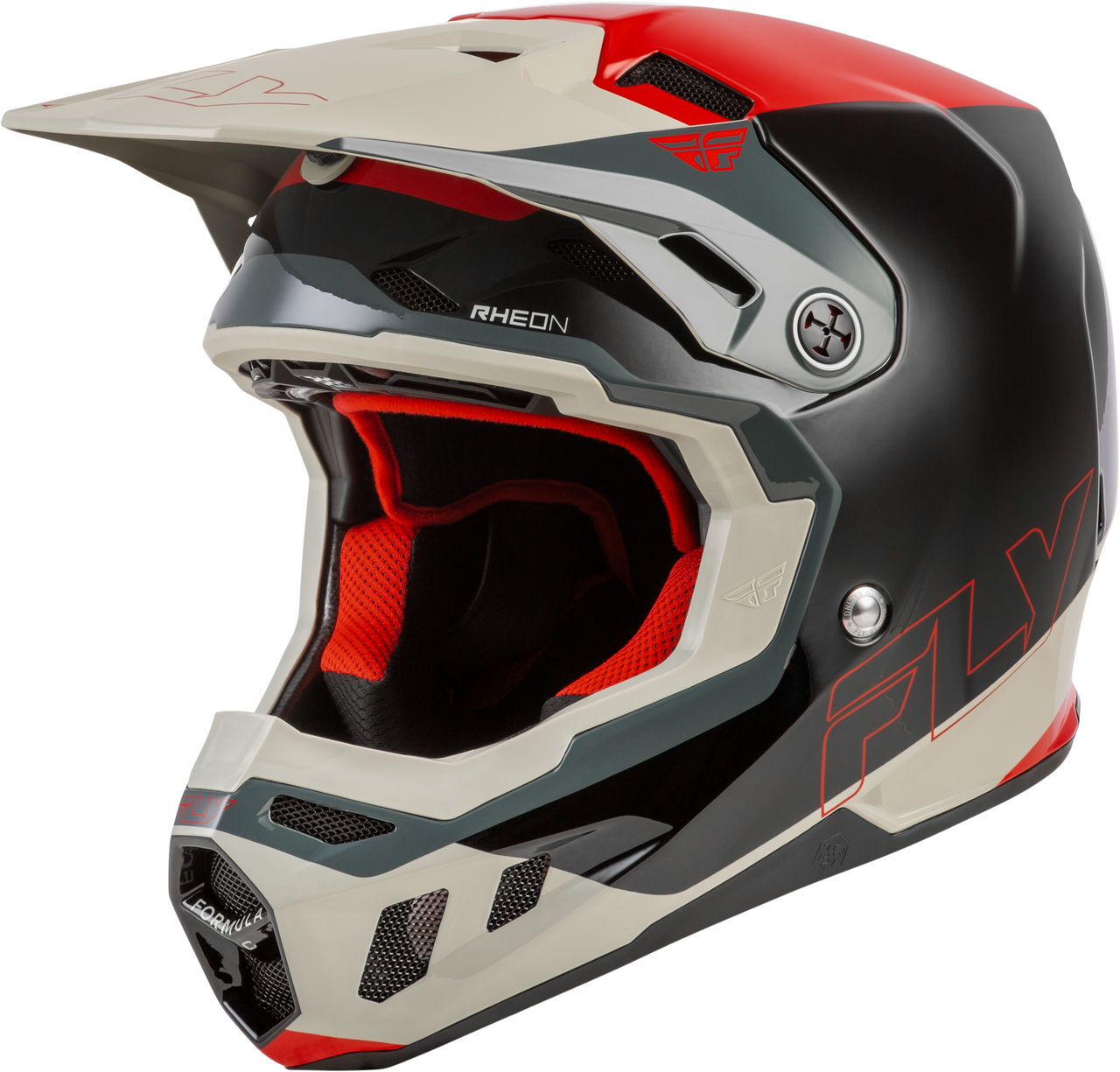 Formula Cc Glide Helmet Black/Red/Grey Md