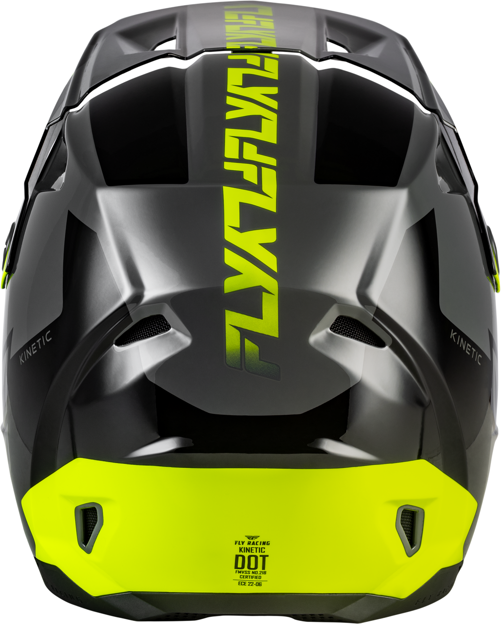 Kinetic Crest Helmet Grey/Black/Hi Vis 2x