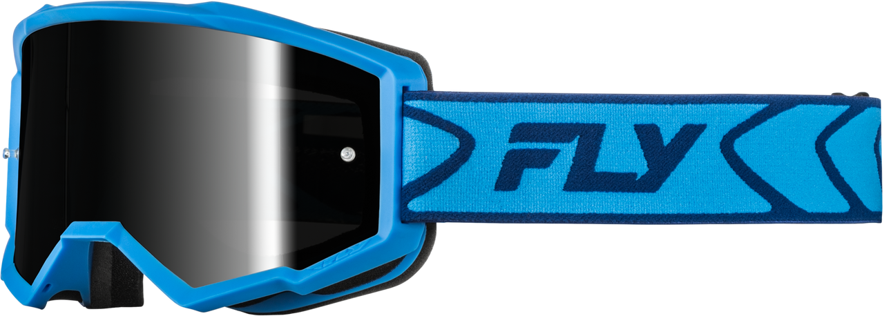 Youth Zone Goggle Blue/Navy W/ Black Mirror/Smoke Lens
