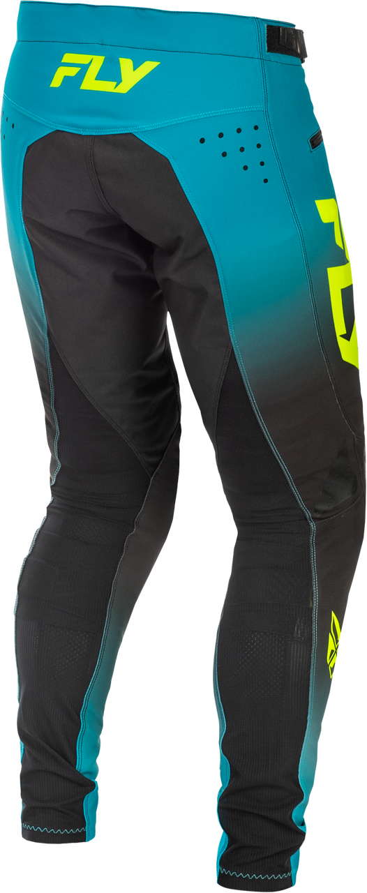 Rayce Bicycle Pants Teal/Black/Lime Sz 38