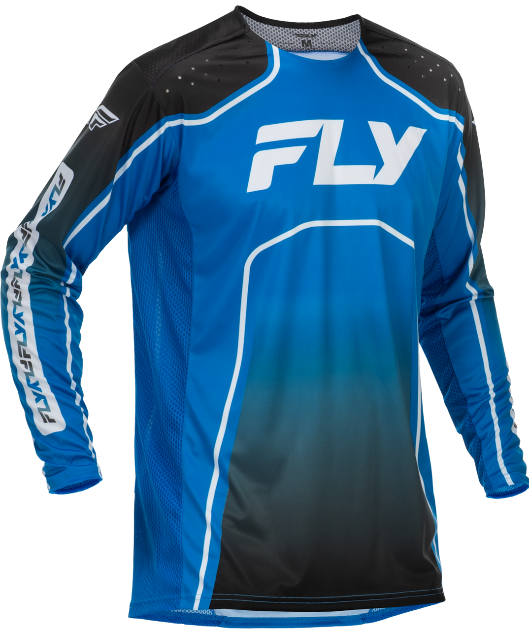 Rayce Bicycle Jersey Blue/Black/White Sm