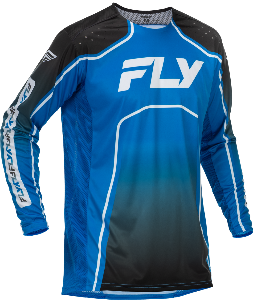 Rayce Bicycle Jersey Blue/Black/White Lg