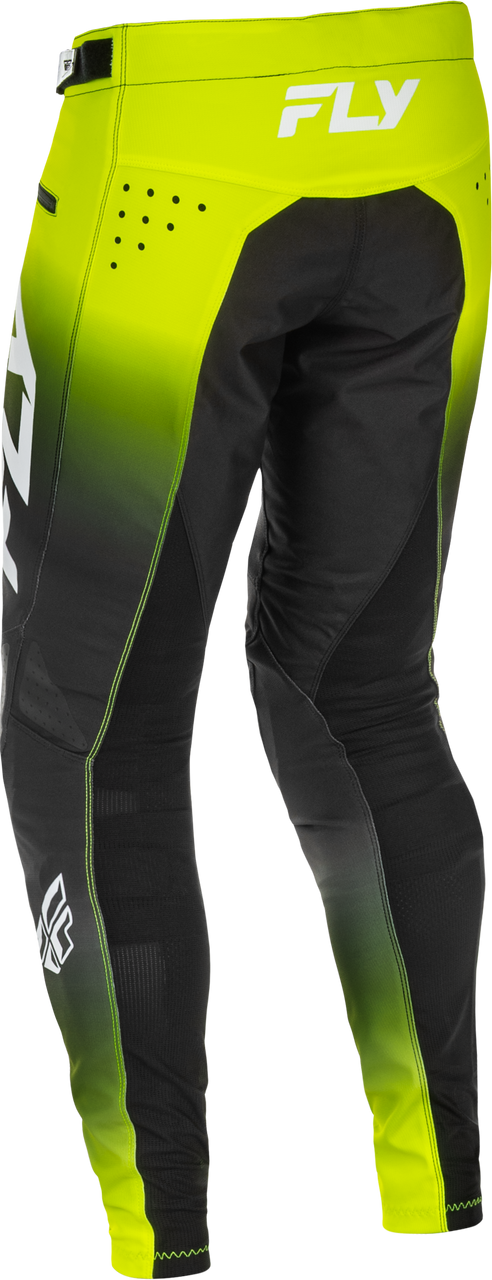 Youth Rayce Bicycle Pants Lime/Black/White Sz 18