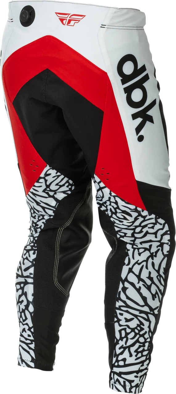 Evolution  Dst  Dbk Pants Black/White/Red Sz 38