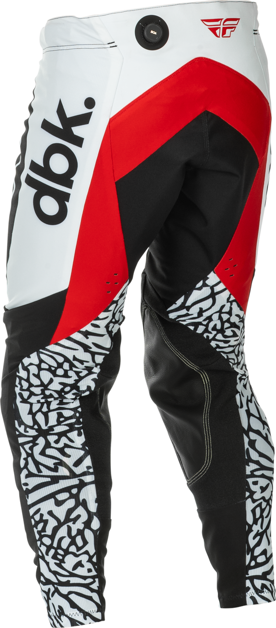 Evolution  Dst  Dbk Pants Black/White/Red Sz 36