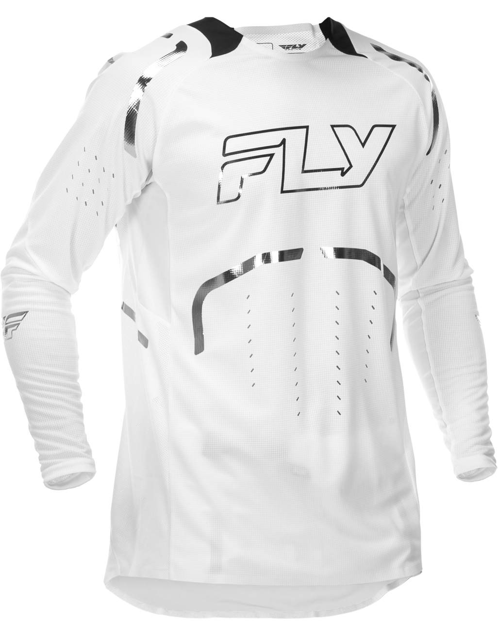 Evolution  Dst Le Flash Jersey White/Silver Sm