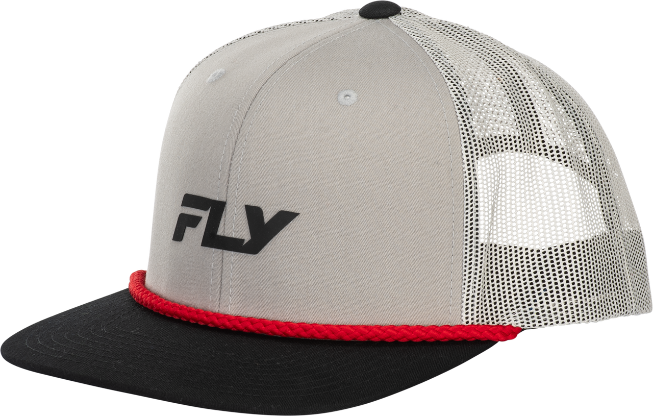 Fly Trucker Hat Grey