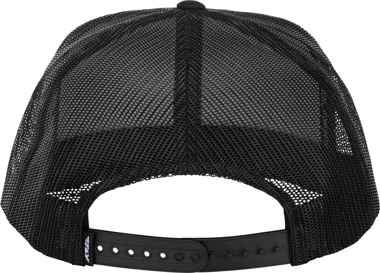 Fly Trucker Hat Black