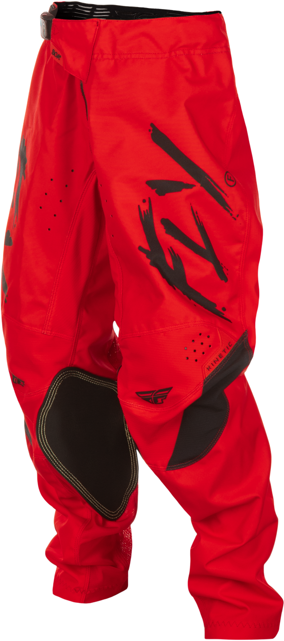 Kinetic Stoke Pant Ca/Ny Red/Black Sz 22