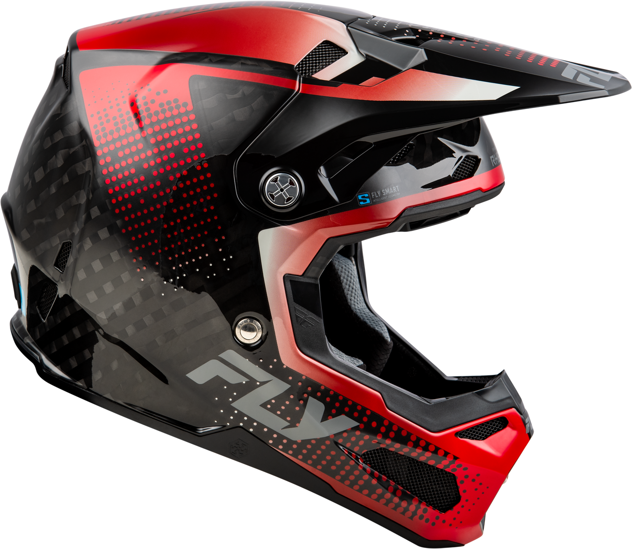 Formula S Carbon Protocol Helmet Black Carbon/Red Xl