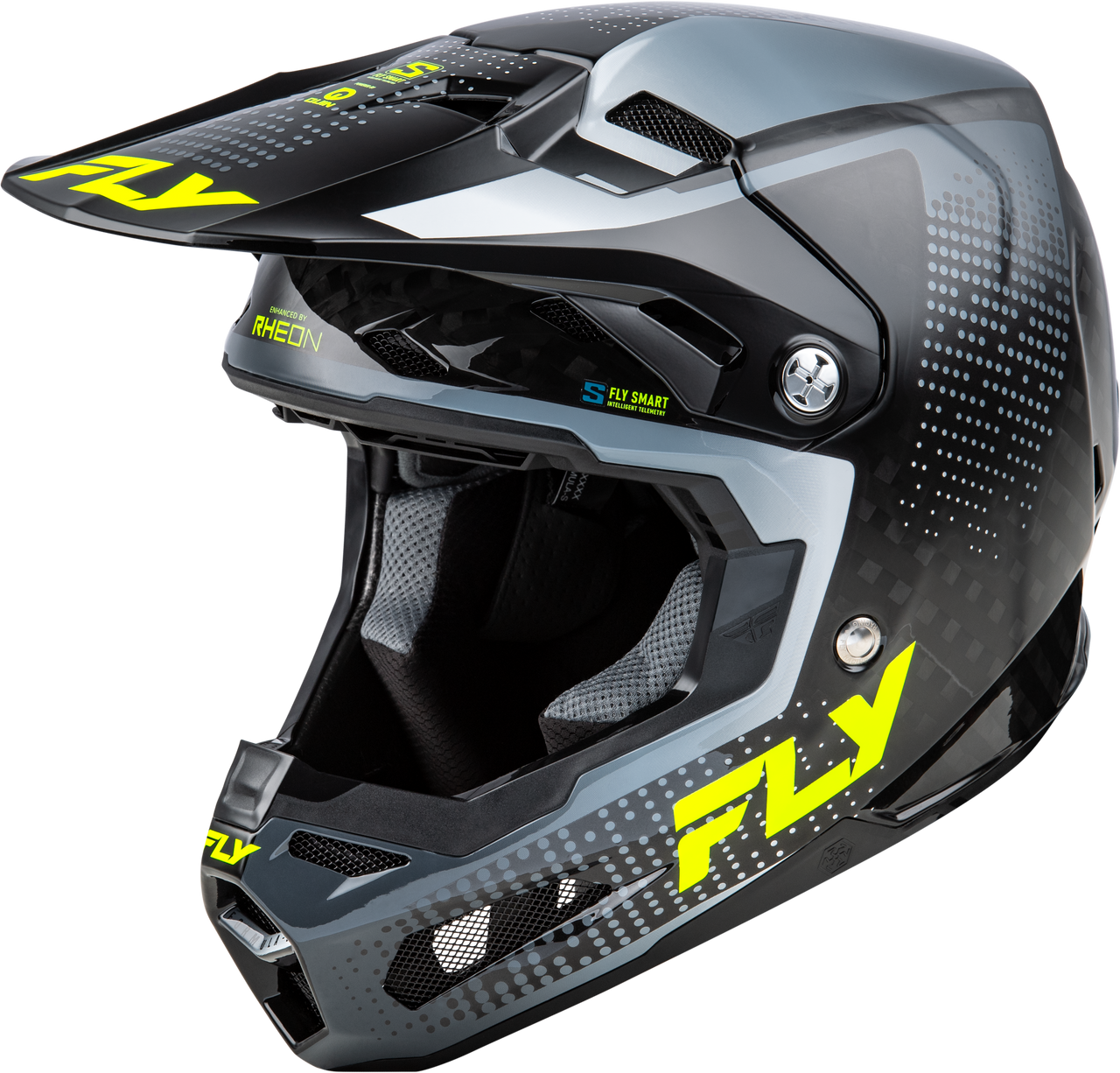 Formula S Carbon Protocol Hlmt Black Carbon/Grey/Hi Vis Md