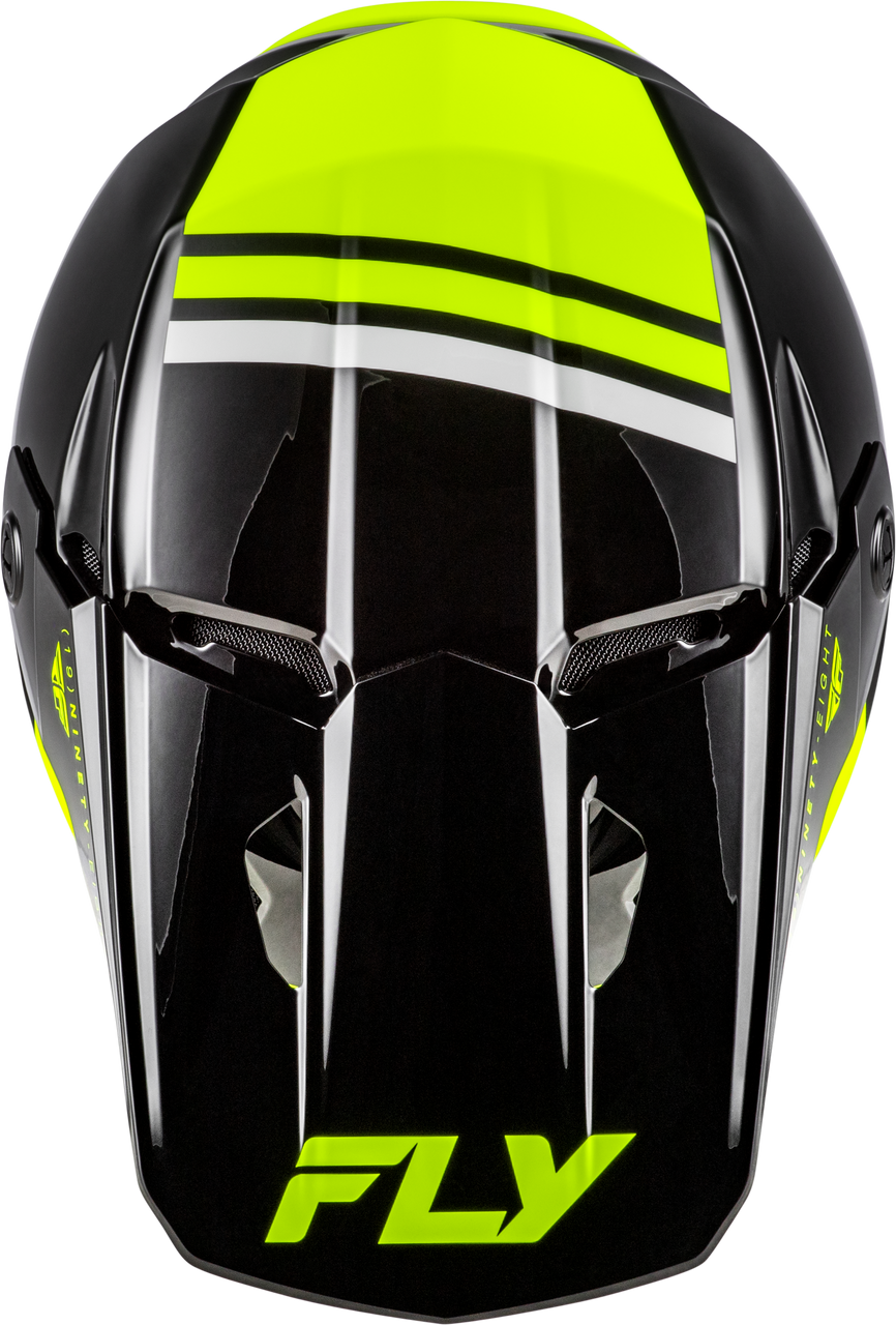 Kinetic Verdict Helmet Black/Hi Vis/Grey Xs