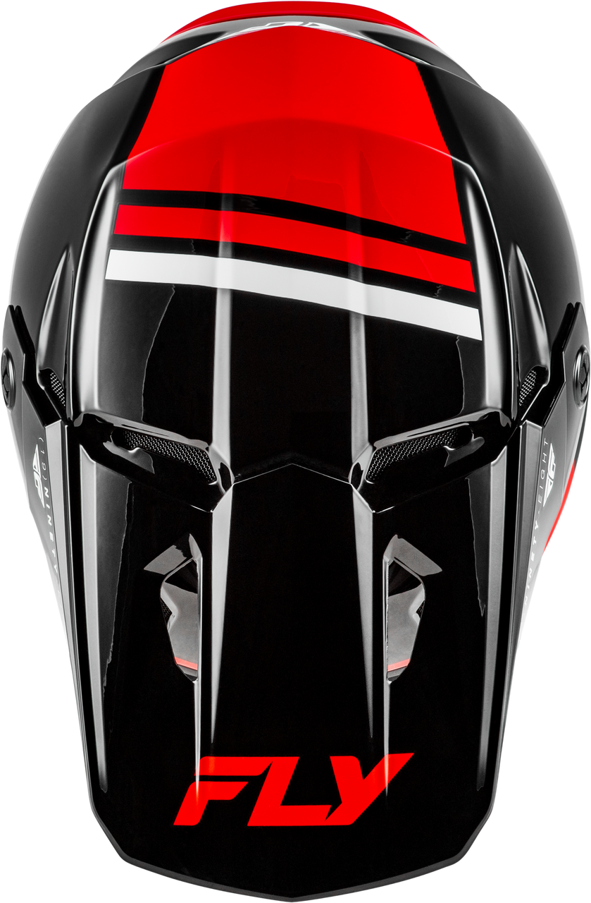 Kinetic Verdict Helmet Black/Red/White Lg