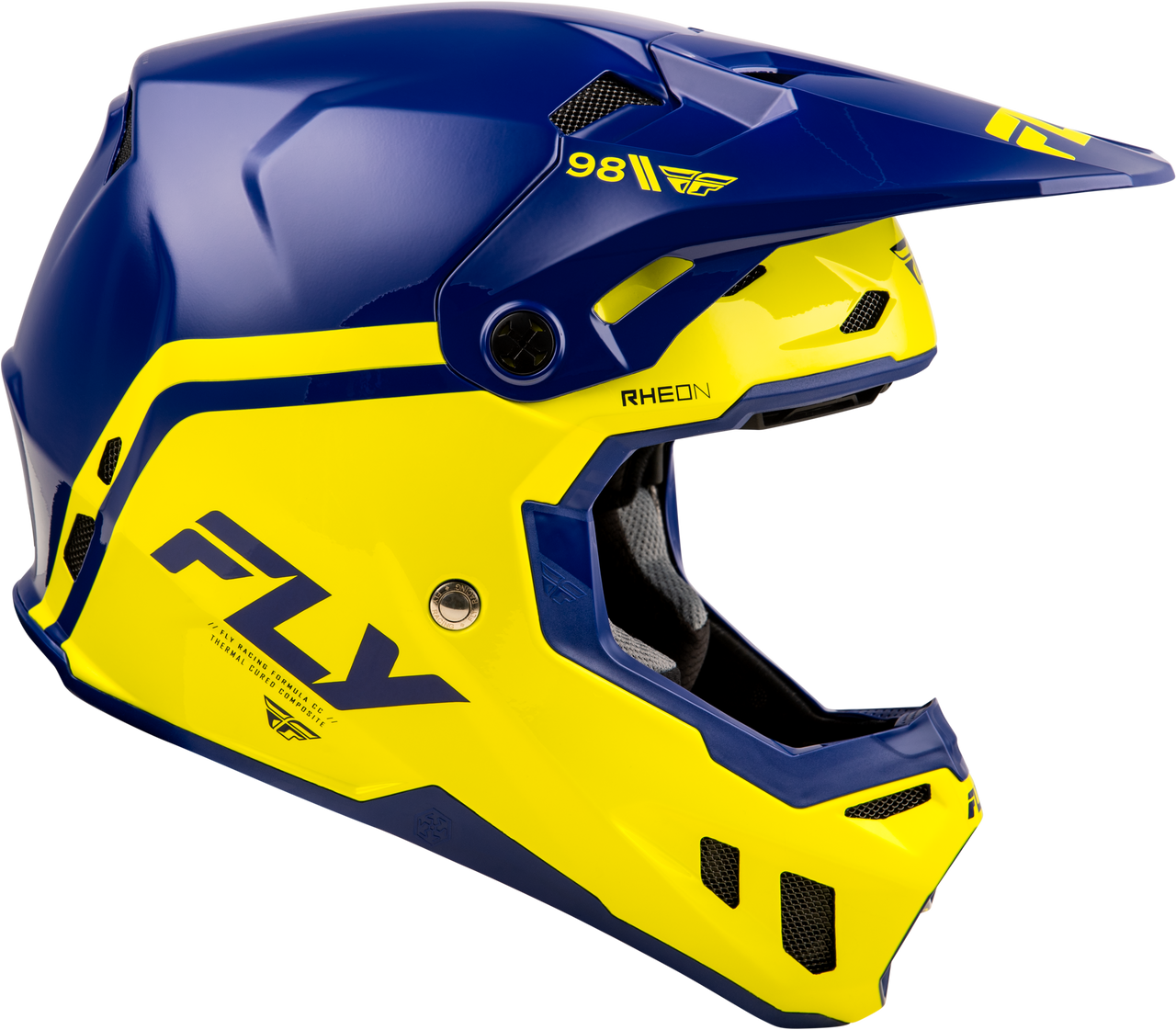 Formula Cc Objective Helmet Navy/Yellow Xs