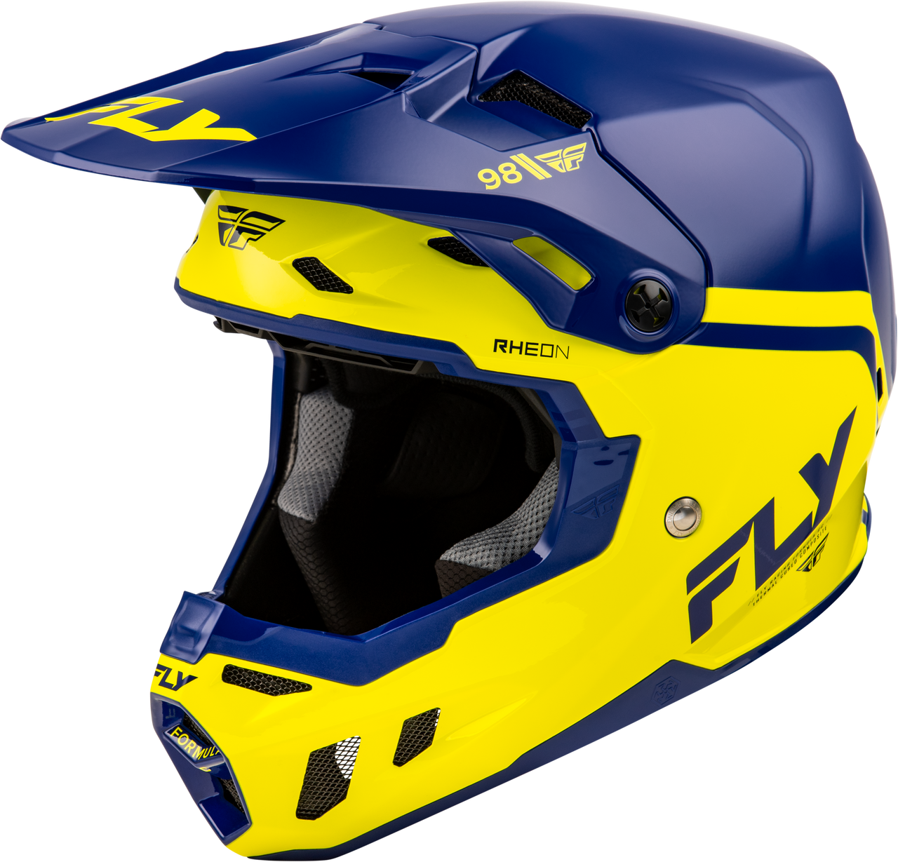 Formula Cc Objective Helmet Navy/Yellow Md