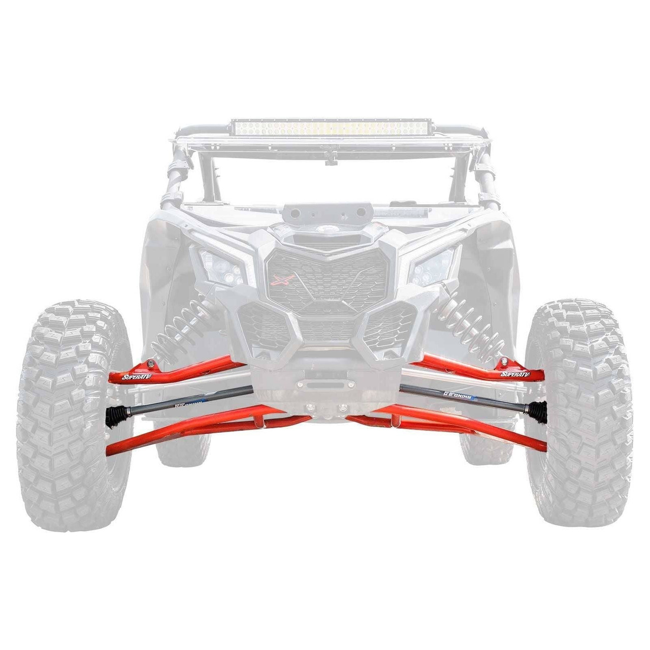 Can Am X3 Long Travel Kit (Red) | SuperATV