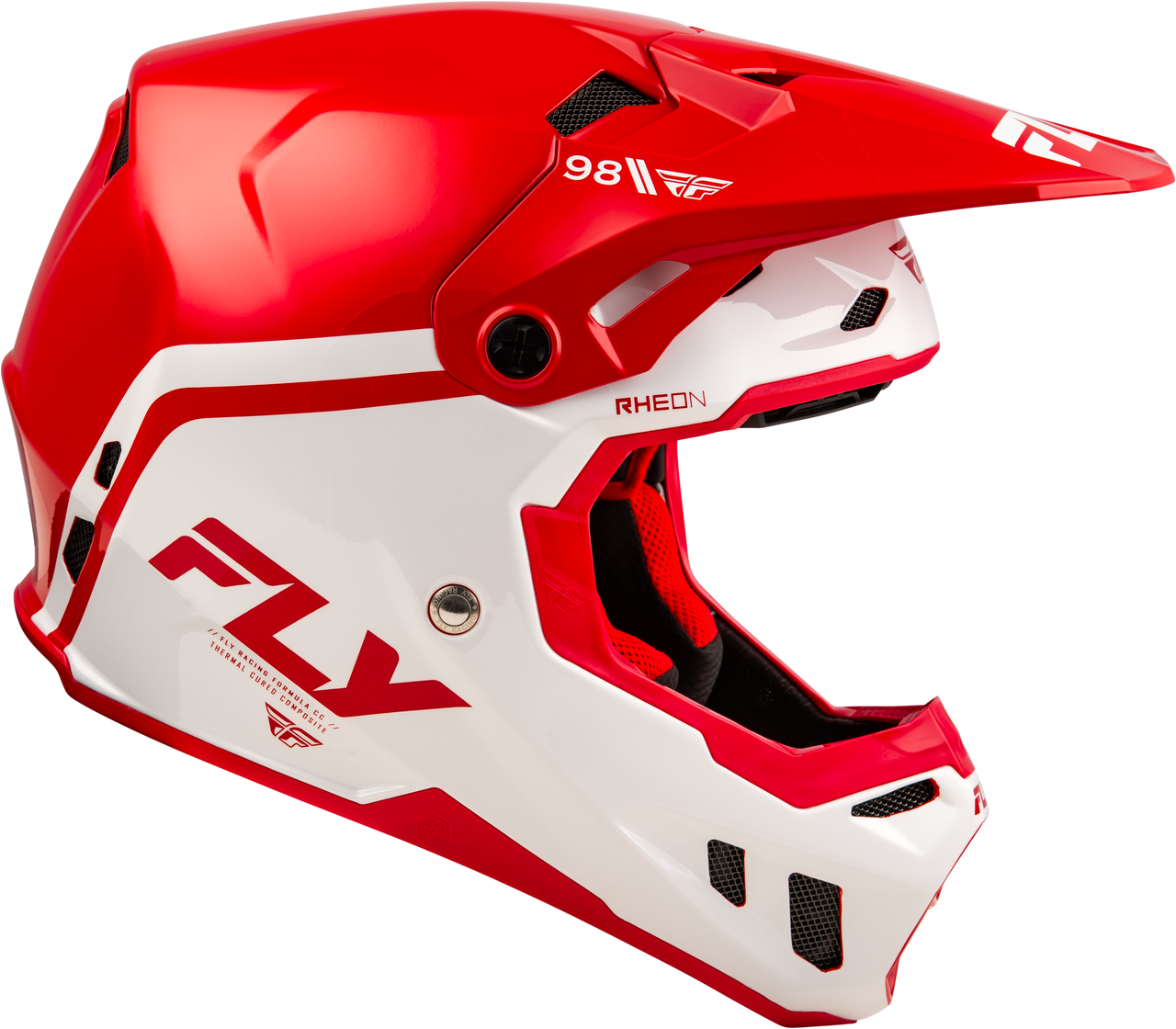 Formula Cc Objective Helmet Red/White Xl