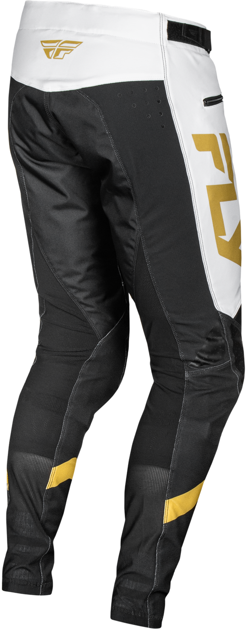Rayce Bicycle Pants White/Black/Gold Sz 32