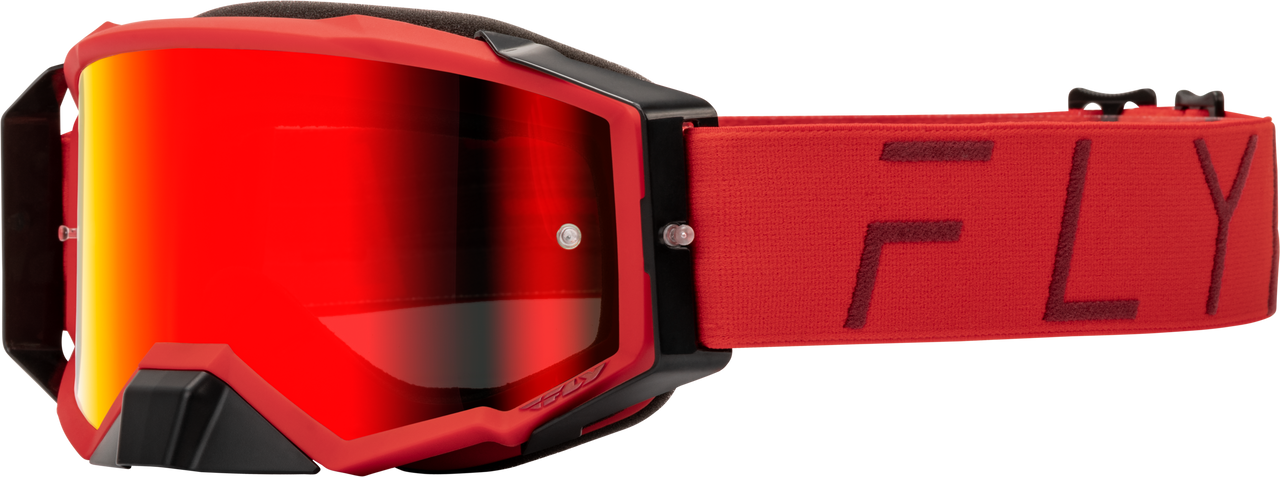 Zone Pro Goggle Red W/ Red Mirror/Smoke Lens